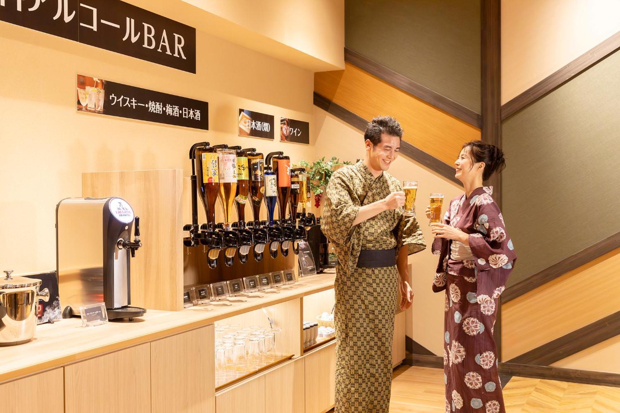 Ooedo Onsen Monogatari Premium Yamanaka Grand Hotel คากะ ภายนอก รูปภาพ