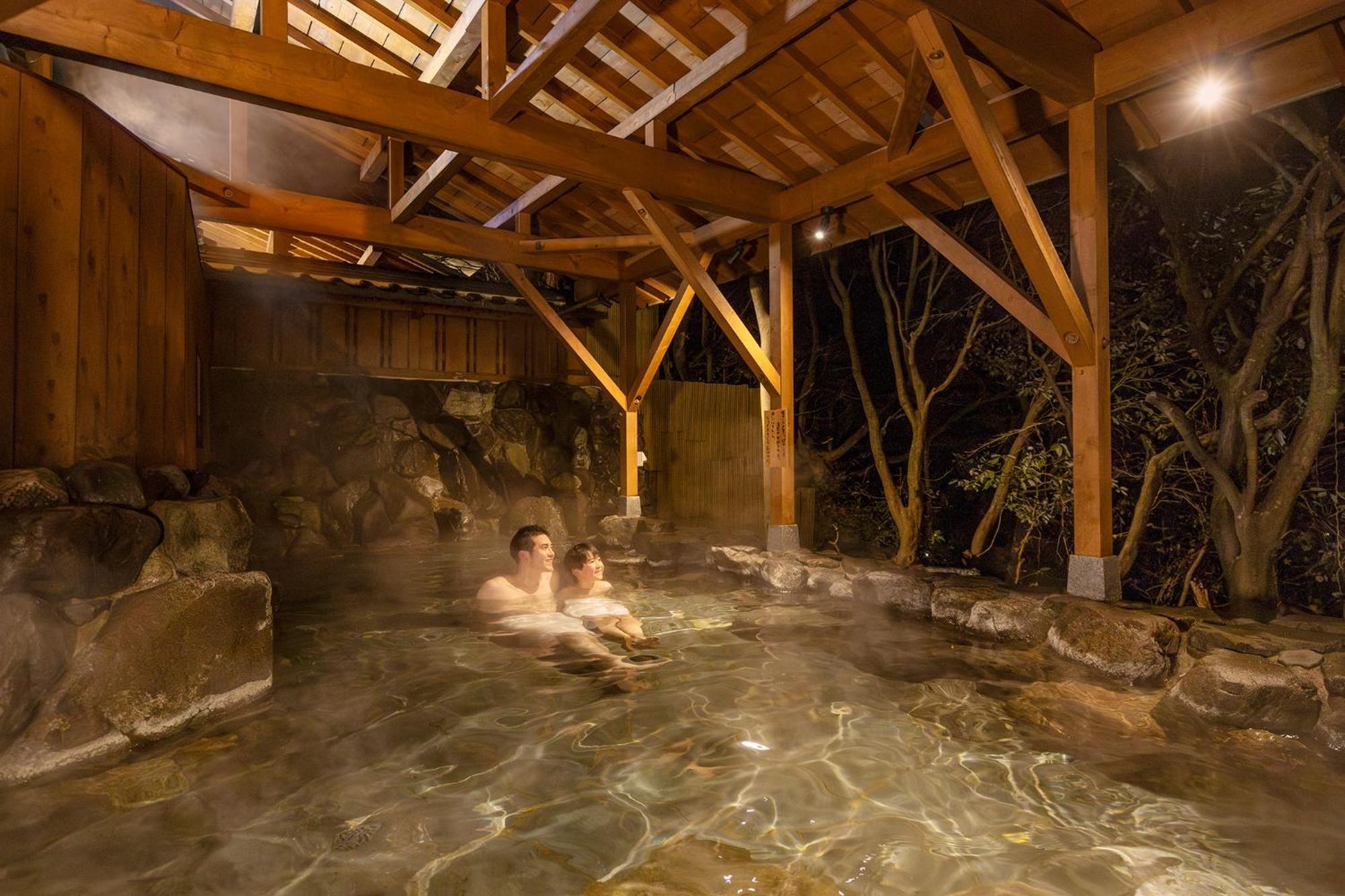 Ooedo Onsen Monogatari Premium Yamanaka Grand Hotel คากะ ภายนอก รูปภาพ