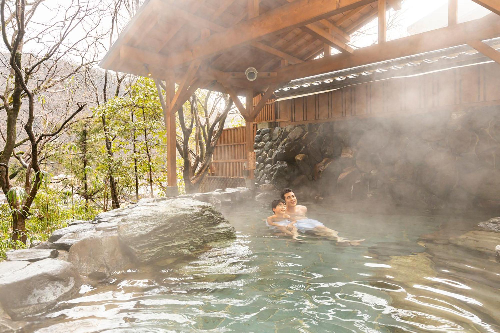 Ooedo Onsen Monogatari Premium Yamanaka Grand Hotel คากะ ภายนอก รูปภาพ