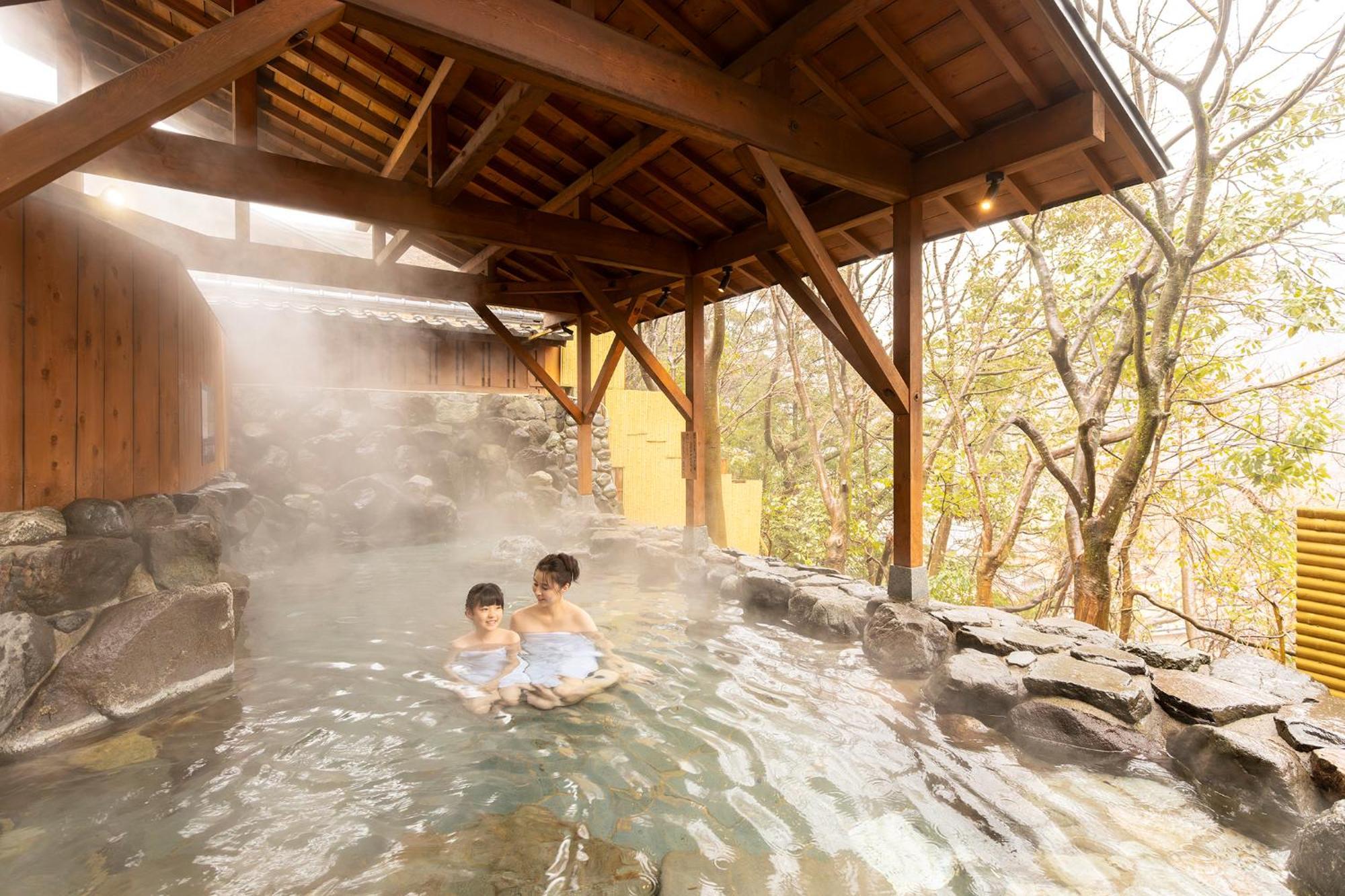 Ooedo Onsen Monogatari Premium Yamanaka Grand Hotel คากะ ภายนอก รูปภาพ