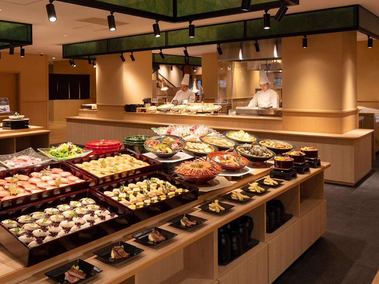 Ooedo Onsen Monogatari Premium Yamanaka Grand Hotel คากะ ภายนอก รูปภาพ